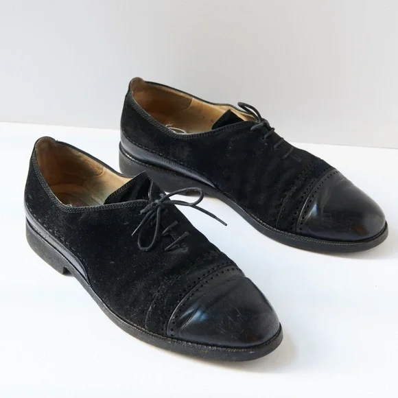 80s - SUSAN BENNIS - WARREN EDWARDS - Shoes - Men\'s - 10 - BLK Suede 80s - Susan Bennis - Warren Edwards - Shoes - Men main image 3